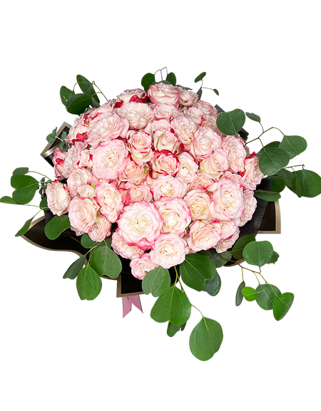 99 Miniature Roses | Sweet Love in Elegant Black