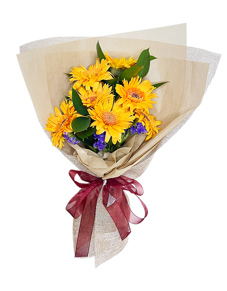 Sunlit Blooms Gerbera Bouquet