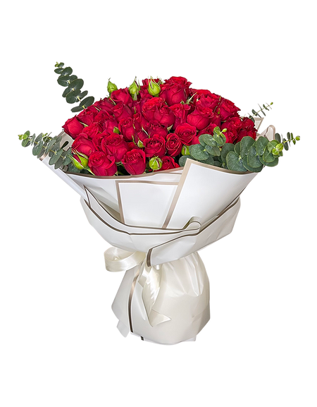 Timeless Love 99 Miniature Rose Bouquet