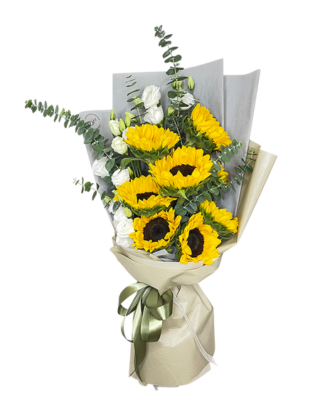 Sunkissed Elegance Sunflower Bouquet