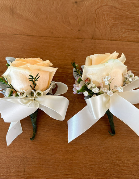 Golden Promise Boutonniere