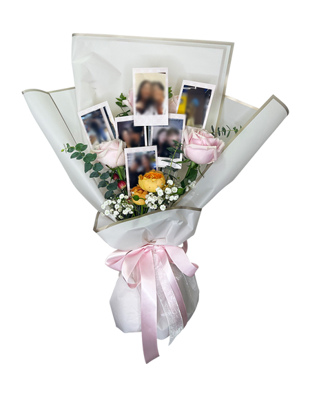 Snapshots of Us Polaroid Bouquet
