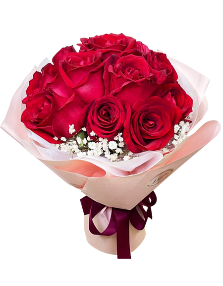 Sweet Eternal Red Love bouqet