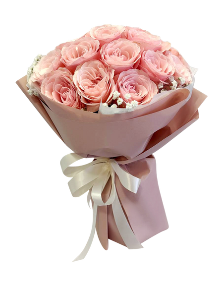 Pastel Pink Rose Bouquet