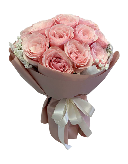 Pastel Pink Rose Bouquet