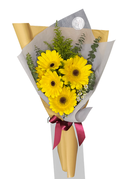 Yellow Gerbera Bouquet