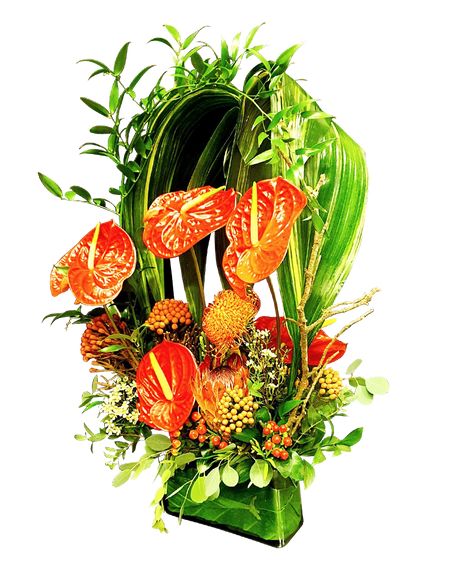 Red Flamingo Tropical Wonderland (Large)