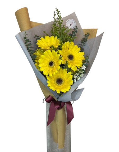 Yellow Gerbera Bouquet