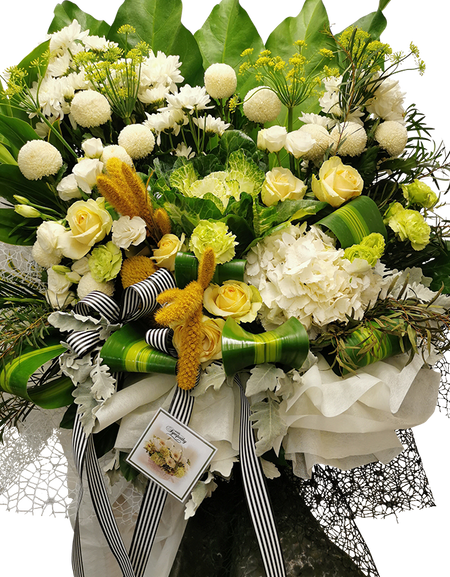 Deepest I Condolence Flower Stand