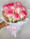 Angelic Pink Rose Bouquet