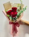 I Love You I 3 Passion Red Rose Bouquet