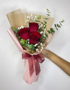 I Love You I 3 Passion Red Rose Bouquet