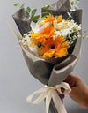 Orange Gerbera Ferrero Roche Bouquet