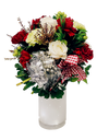 Yuletide Elegance Table Top Arrangement