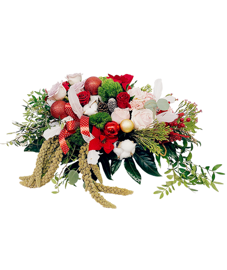 Scarlet Festive Garden