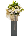 Purity  Condolences Wreath