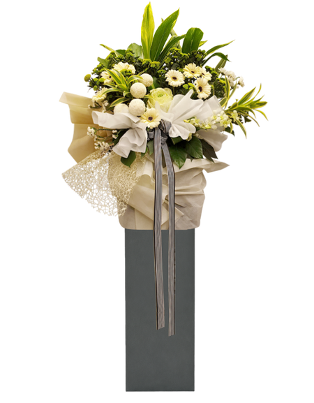 Purity  Condolences Wreath