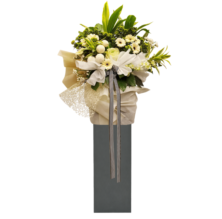Purity  Condolences Wreath