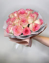 Angelic Pink Rose Bouquet.