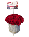 Red Rose in Elegant Bloom Box