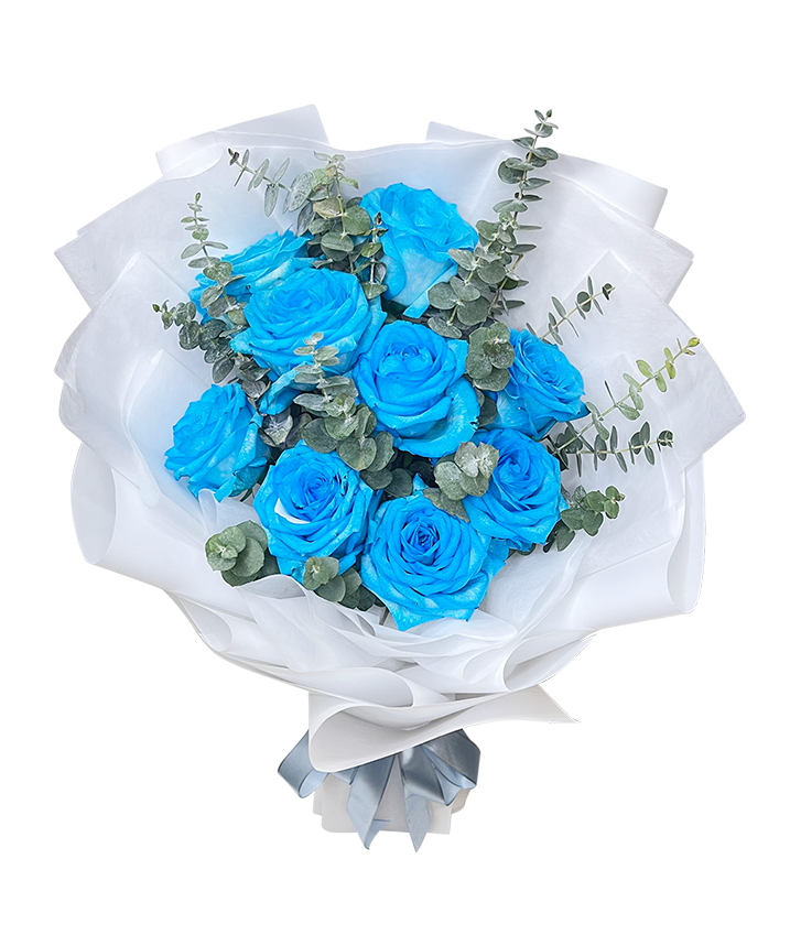 Fantasy Blue Rose Bouquet