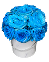 Fantasy Blue Rose in Elegant Bloom Box
