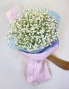 Baby's Breath Bouquet 2Tone Pink Wrapper