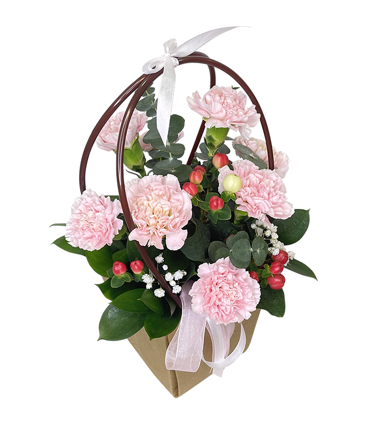 Pink Carnations Bloom Bag