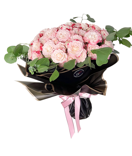 99 Miniature Roses | Sweet Love in Elegant Black
