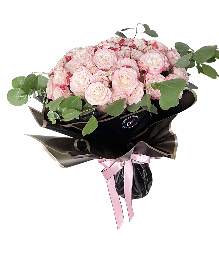 99 Miniature Roses | Sweet Love in Elegant Black