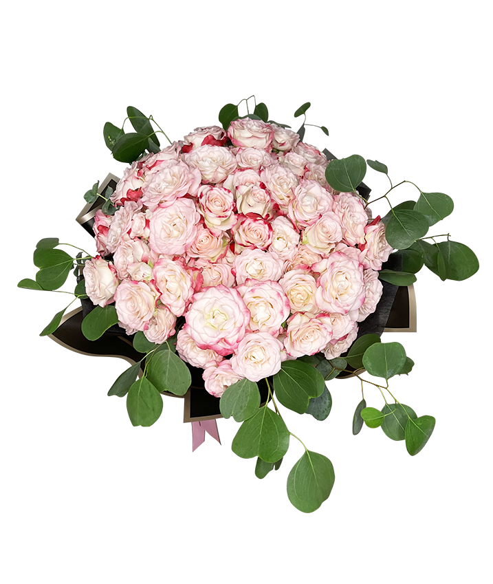 99 Miniature Roses | Sweet Love in Elegant Black