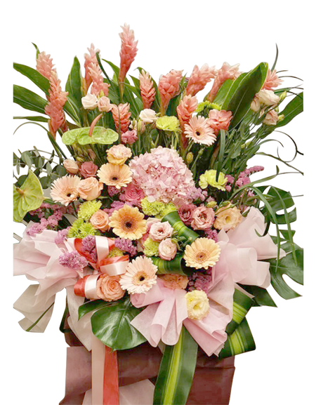 Blooming Prosperity I Congratulatory Flower Stand