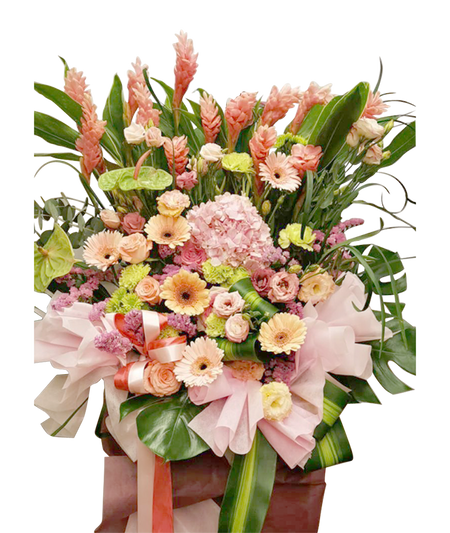 Blooming Prosperity I Congratulatory Flower Stand