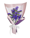 Modern Purple Statice Bouquet