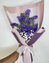 Modern Purple Statice Bouquet