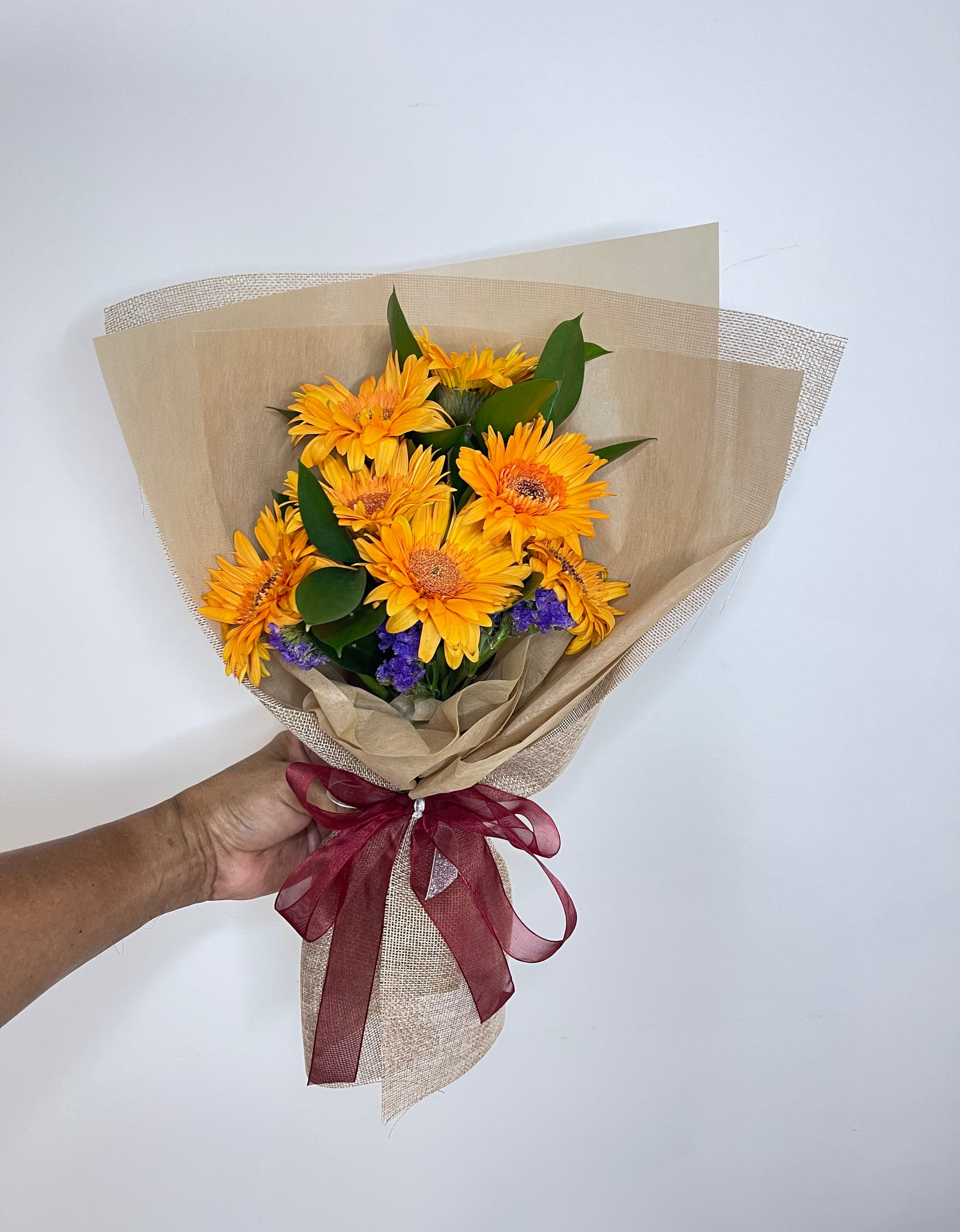 Sunlit Blooms Gerbera Bouquet