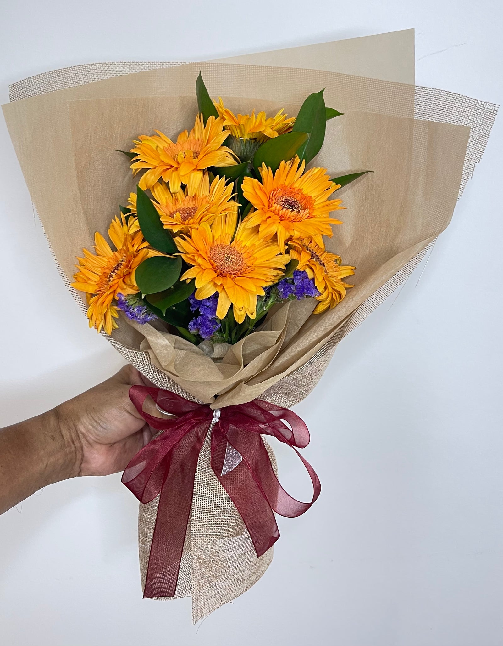 Sunlit Blooms Gerbera Bouquet