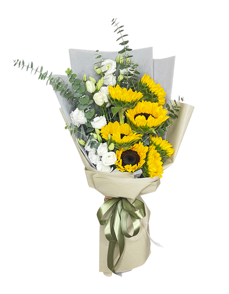 Sunkissed Elegance Sunflower Bouquet