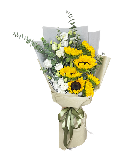 Sunkissed Elegance Sunflower Bouquet