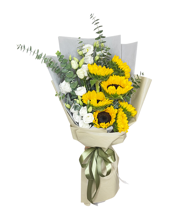 Sunkissed Elegance Sunflower Bouquet