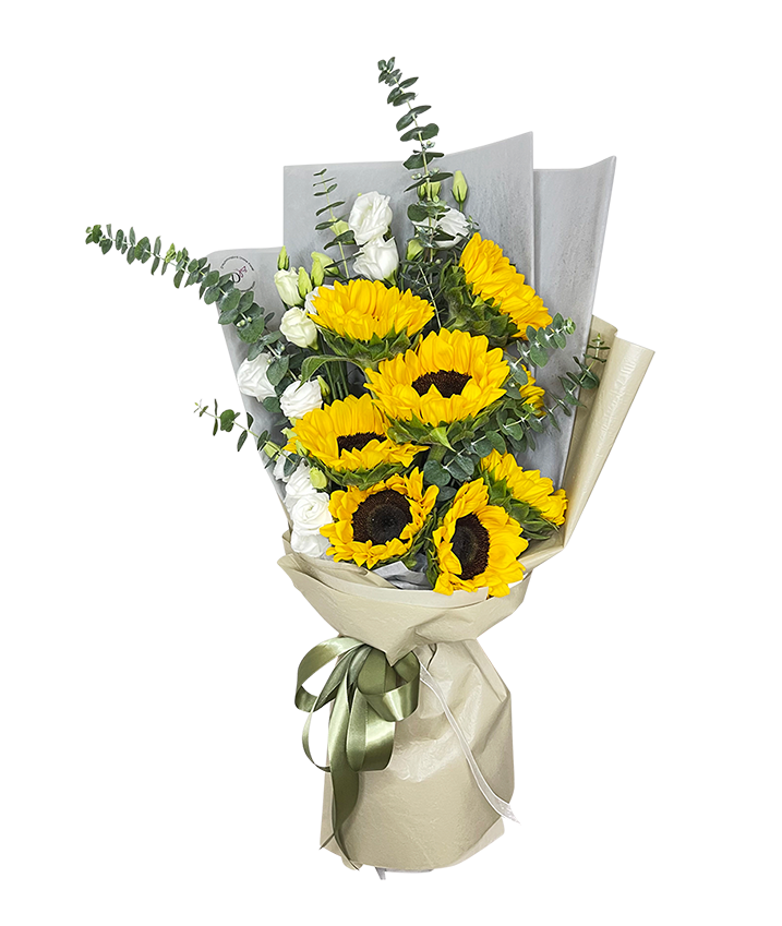 Sunkissed Elegance Sunflower Bouquet