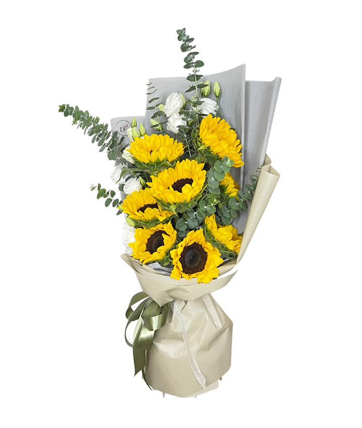 Sunkissed Elegance Sunflower Bouquet