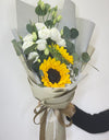 Golden Sunflower Twin Bouquet