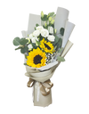 Golden Sunflower Twin Bouquet