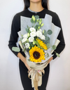 Golden Sunflower Twin Bouquet