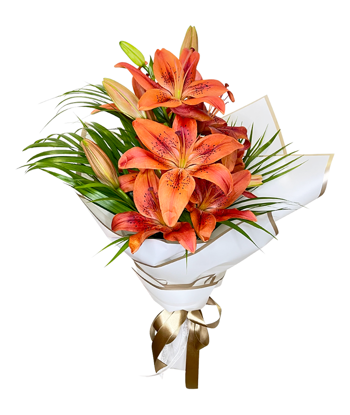 Orange Lily Bouquet