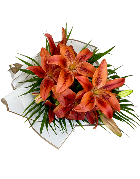 Orange Lily Bouquet