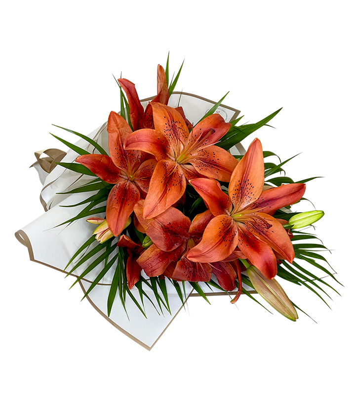 Orange Lily Bouquet
