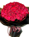 50 Bloom Red Rose Bouquet