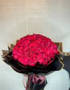 50 Red Roses I Forever Love Bouquet I Half-dome Style